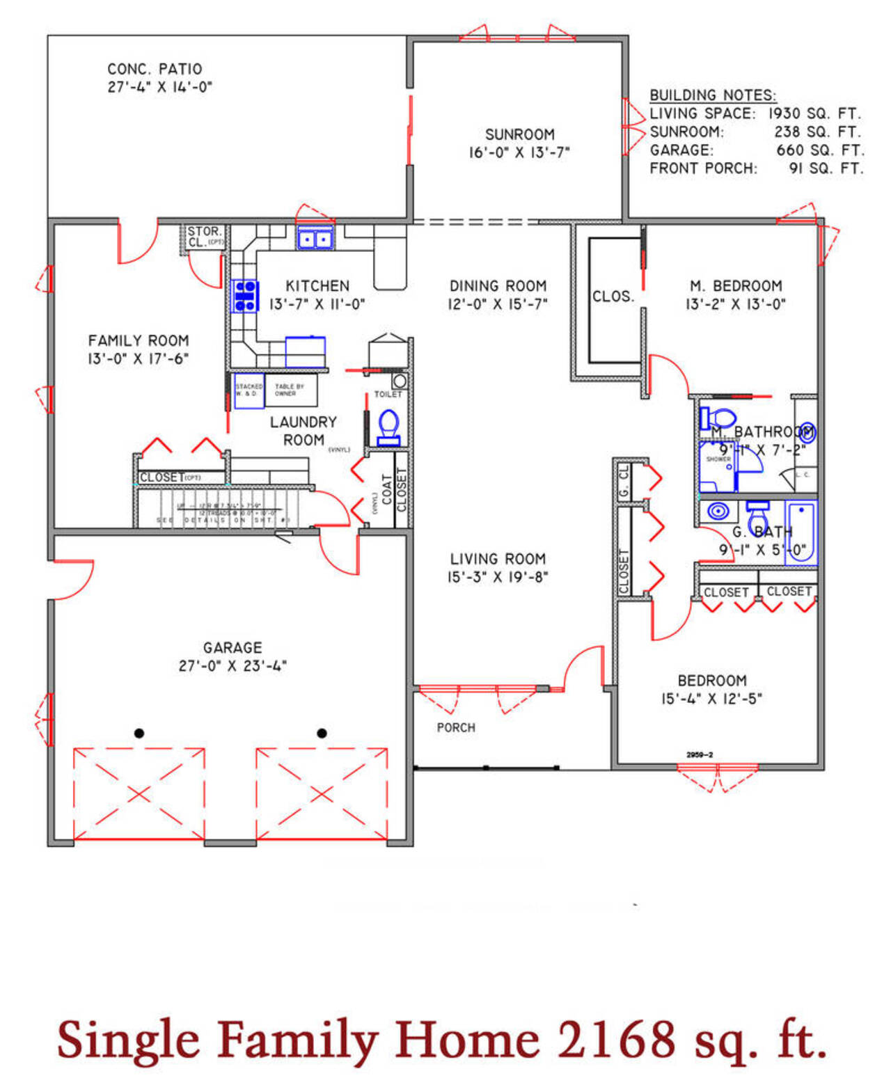Single Family Homes Floor Plans St. Francis Manor